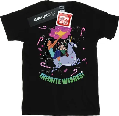 Produktbild von Disney - "Wreck It RalphAnd Vanellope" T-Shirt für Herren BI52311 (M) (Schwarz)