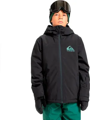 Image de Veste Quiksilver Mission Noir 12 ans Garçon Noir 12 ans
