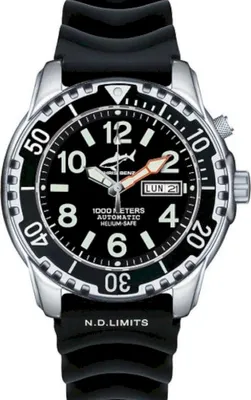 Produktbild von CHRIS BENZ - Taucheruhr-Armbanduhr - DEEP 1000M AUTOMATIC - CB-1000A-S-KBS