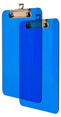 Immagine prodotto di Cartella a clip in metallo A5 blu