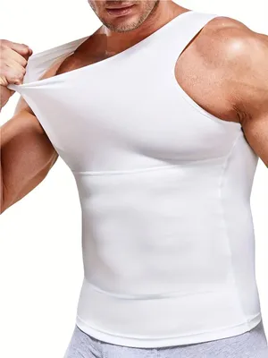 Productafbeelding van Compressie Vest voor Mannen, Bodyshaper en Onderhemd