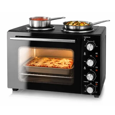 Productafbeelding van Emerio MO-125236.4 Emerio Ofen mit 2 Kochplatten