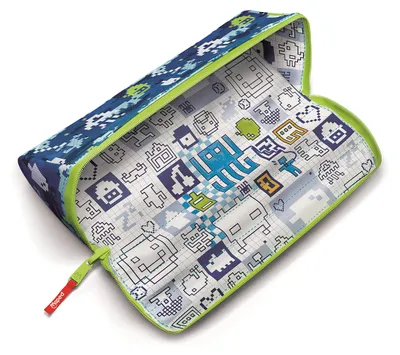 Productafbeelding van MAPED M931907 Schrijfbord XXL - PATTERN, 22 x 6 x 6 cm, blauw