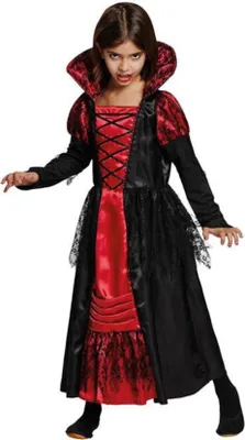 Produktbild von Vampir Prinzessin Halloween Karneval Fasching Kostüm 152