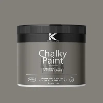 Produktbild von Kenzopaints Chalky Paint Kreidefarbe Möbelfarbe Möbellack 250ml - Hidden Lake