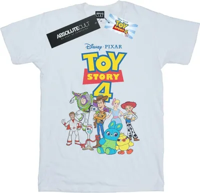 Produktbild von Disney - "Toy Story 4" T-Shirt für Herren BI48445 (S) (Weiß)