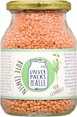 Produktbild von Linsen - rot 460g