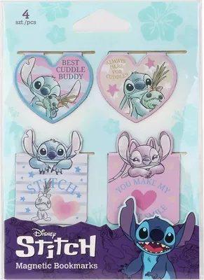 Produktbild von Magnetische Lesezeichen Disney Fashion Stitch Muster 1 opk.4 mix 2024