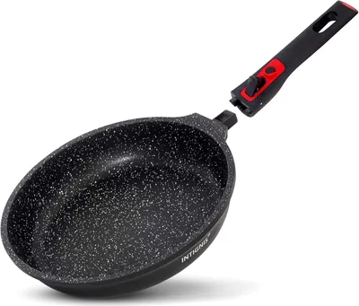 Zdjęcie produktu dla Patelnia 24 cm, powłoka nieprzywierająca, odpinany uchwyt, odporna na zarysowania, do kuchni