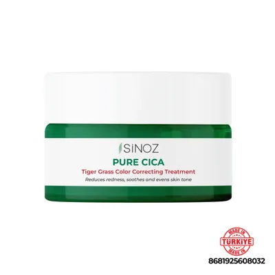 Produktbild von Sinoz Pure Cica Tiger Grass Color Correcting Repair Cream, 15 ml – kaschiert Rötungen, beruhigend