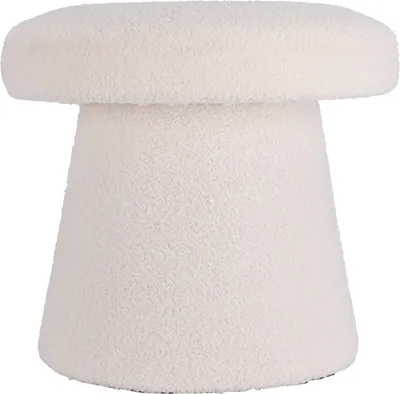 Produktbild von Pilzförmiger Hocker 43 cm weiß