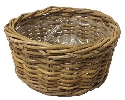 Productafbeelding van Mand Pot rond d30h14cm Van der Leeden