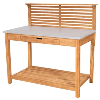 Produktbild von Teakholz - bene living - Pflanztisch Hampton