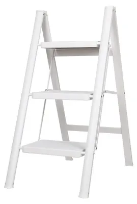Productafbeelding van Ladder 3 Treden Inklapbaar Aluminium Vouwladder, 150 kg belastbaar