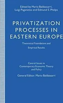 Produktbild von Privatization Processes in Eastern Europe