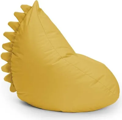 Produktbild von LUMALAND Kindersitzsack Animal Line Monster - Senfgelb