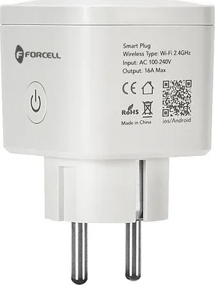 Produktbild von Smart Plug EU02 WLAN Steckdose Alexa Tuya 230V Weiß