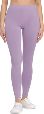 Image de Leggings longs pour femme Bellivalini en viscose BLV50-147 (violet clair, XL)
