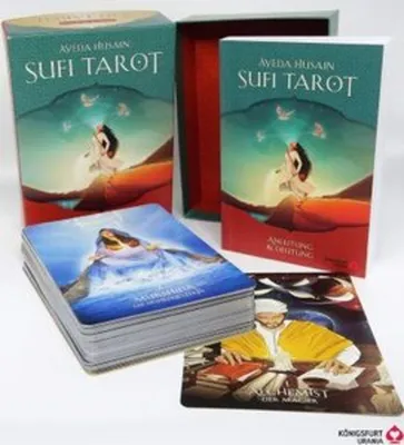 Produktbild von Sufi-Tarot - Der Weg des Herzens: 78 Tarotkarten mit Anleitung