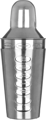 Image de Kinghoff Shaker a cocktail 600ml avec recettes rotatives KH1393