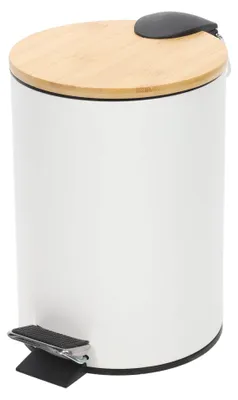 Produktbild von Badezimmerabfallbehälter Bambus ZETRU, 3 l