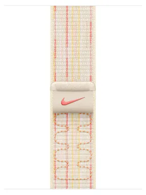 Produktbild von 42mm Starlight/Pink Nike Sport Loop