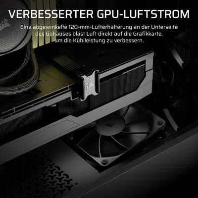 Obrázok produktu pre Corsair 3200D RS, Midi Tower, PC, Čierna, ATX, Mini-ATX, micro ATX, Plast, Oceľ, Hranie