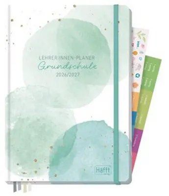Productafbeelding van Häfft® Verlag 11511-0Häfft® VerlagAgenda voor leerkrachten, basisschoolAquarelAugustus 2026 - Juli 2027Wit, 1 stuk.