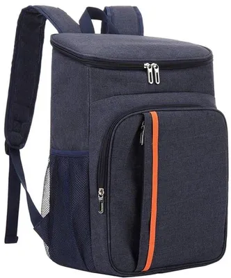 Produktbild von Picknickrucksack - Hochwertige Materialien, 18 Liter Kapazität - Schwarz
