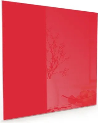 Produktbild von Küchenrückwand Spritzschutz Glas mit Motiv Pink-Roter Hintergrund 40 x 40 cm