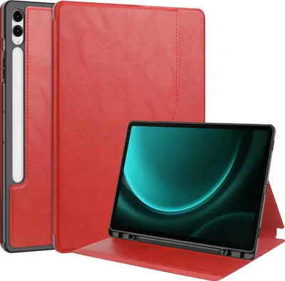 Immagine prodotto di Cover per Samsung Galaxy S9+ Plus/FE X810/X610 SM-X810N SM-X816B SM-X818U SM-X610N SM-X616B SM-X618U Custodia per tablet sottile da 12,4 pollici con funzione stand e funzione sleep/wake automatica