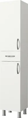 Immagine prodotto di Giuddanin - Mobile Colonna, 35x31x179h cm Bianco, 4 Ripiani