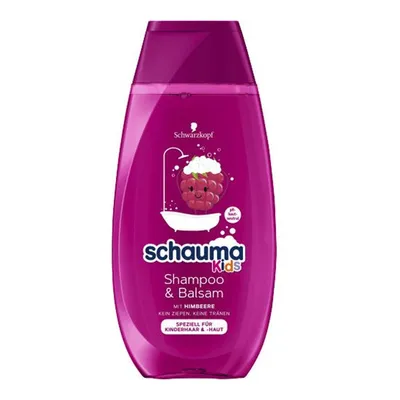 Produktbild von Schwarzkopf Schauma Shampoo & Balsam Himbeere, 250 ml