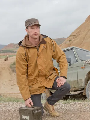 Produktbild von Scippis Jacke Tanami – Uni-Parka aus Dri-Tec™ Oilskin