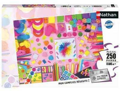 Produktbild von Puzzle, Nathan, 250 Teile, L'atelier du bricolage, Ab 8 Jahren, Starker Karton