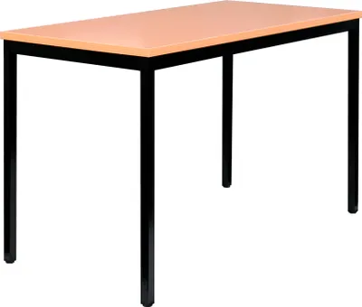 Produktbild von Schreibtisch Profi Besprechungstisch Computertisch 160x60cm Schwarz/Buche 331071