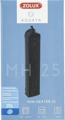Produktbild von Zolux Heizstab mit Voreinstellung – 23 W – Für Aquarien von 10–25 l – Heizanzeige – Stoßfest