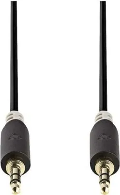 Immagine prodotto di Nedis Cabp22000At20 Cavo audio stereo 3,5 Mm maschio - 3,5 Mm maschio 2,0 M Antracite