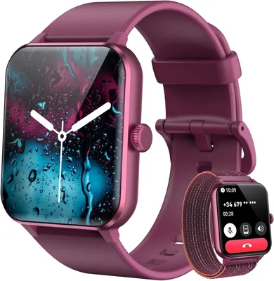 Produktbild von Blackview Smartwatch mit Telefonfunktion, 100+ Sportmodi, Gesundheitsüberwachung & Benachrichtigungen – Unisex Fitnessuhr für Android und iOS