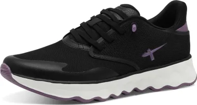 Produktbild von Tamaris Damen Sneaker sportlich Gummizug in Schnüroptik lose Einlagen 1-23700-44, Größe:38 EU, Farbe:Schwarz