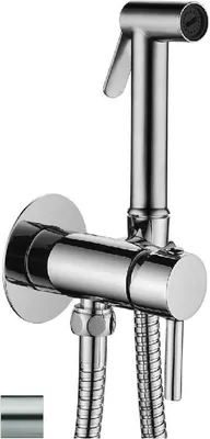 Immagine prodotto di Kit Bidet Paffoni - Set di miscelatori a leva da incasso con doccia bidet, acciaio inox ZDUP110ST