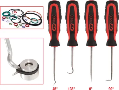 Produktbild von KS Tools Hakenwerkzeug-Satz, 4-tlg