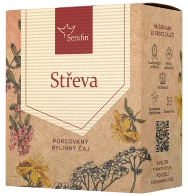 Obrázek produktu pro Střeva-bylinný čaj porcovaný 15x25g