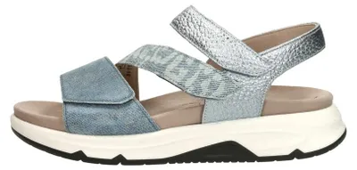 Productafbeelding van Gabor Rollingsoft  Sandalen Plat - blauw - Maat 38