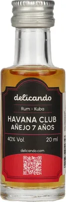 Produktbild von Havana Club Añejo 7 Años 40% Vol. 0,02l