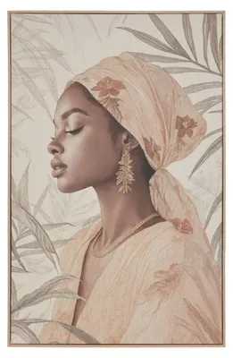 Produktbild von Valérie-leinwand, rechteckig, 75 x 116 cm  - Atmosphera créateur d'intérieur