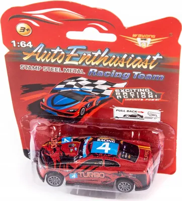 Produktbild von Spielzeugauto aus Metall - Rückzugantrieb - 8cm Modellauto - Robust & Schnell - Zufällige Farbe