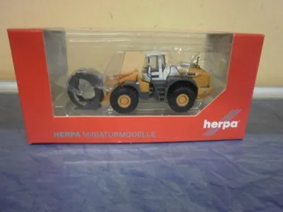 Produktbild von Herpa Liebherr Radlader L 580 Loghandler gelb 306843