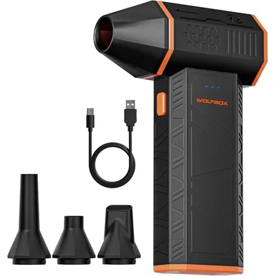 Obrázek produktu pro Wolfbox MegaFlow 50 – Bezdrátový elektrický ofukovač