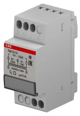Immagine prodotto di TM10/12 Trasformatore a campana 10VA, 12VAC 2CSM228715R0802